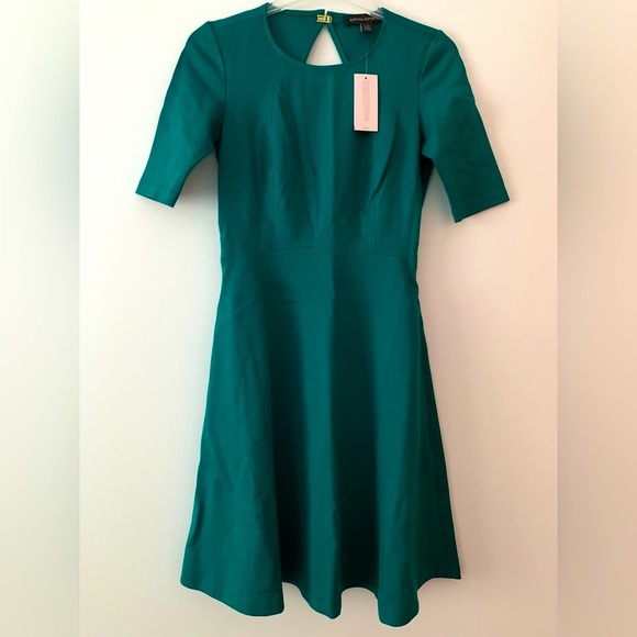 Banana Republic Dresses & Skirts - ❗️CLEAROUT❗️NWT! BANANA REPUBLIC fit & flare teal DRESS Size 00 Petite